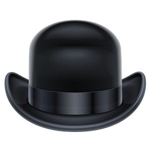 Bowler hat PNG-56973